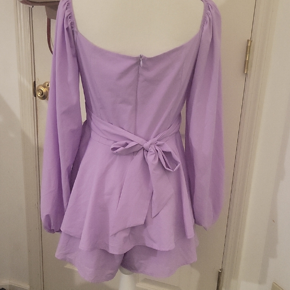 Elegant Lavender Dress - Picture 4 of 5